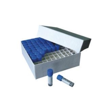 Hộp carton lưu trữ đông cho cryotube 4 ml