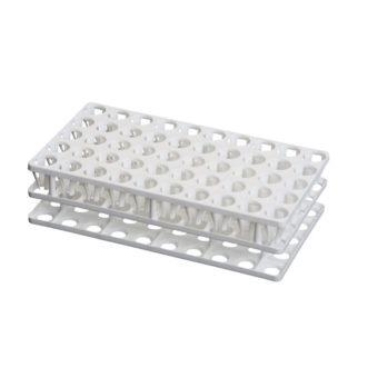 Giá đỡ ống nghiệm chống lật, bằng nhựa PP