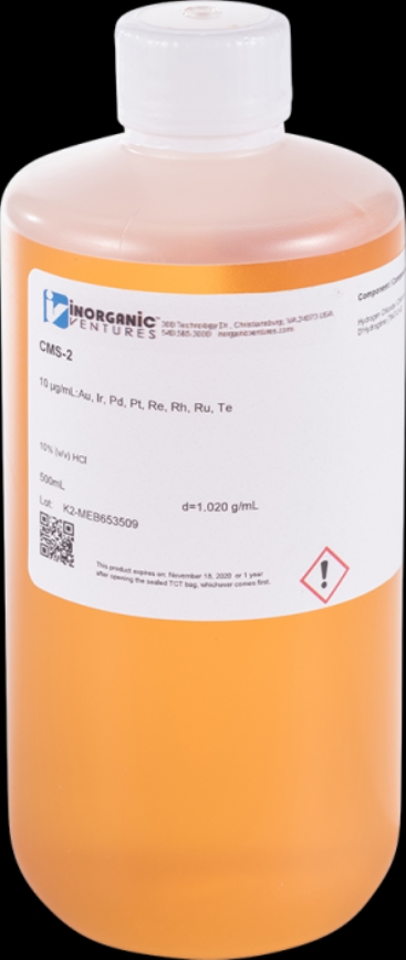 Kim Loại Quý Hiếm 10 ppm theo  Tiêu Chuẩn ICP